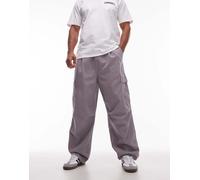 Carhartt WIP - Cole - Pantaloni ampi cargo grigi-Grigio W30