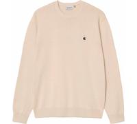 Carhartt WIP - Collo da uomo - Madison Sweater Fleur De Sel / Black per Uomo - Taglia L - Beige
