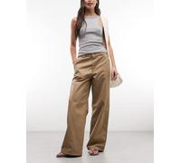 Carhartt WIP - Craft - Pantaloni ampi dritti beige-Neutro W30