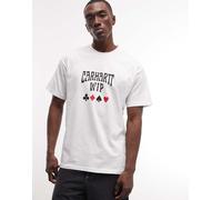Carhartt WIP - Deck - T-shirt bianca-Bianco M