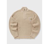 Carhartt WIP Detroit Half Zip Sweater men Zippers & Cardigans beige in taglia:M