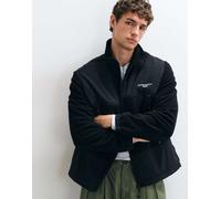 Carhartt WIP - Edmore - Giacca nera con zip e pannelli a contrasto-Nero XS