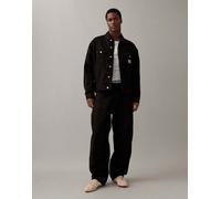 Carhartt WIP - Everson - Jeans ampi affusolati neri/marroni in coordinato-Multicolore W30
