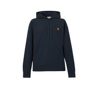 Carhartt WIP - American Script - Felpa con cappuccio blu navy XL