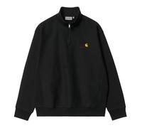 Carhartt WIP Half Zip American Script SWEATSHIRT men Sweatshirts|Zippers black in taglia:XL