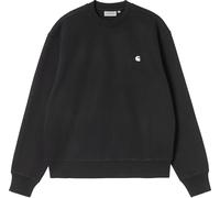 Carhartt WIP - Felpa comoda - Mack Sweat Black Wax per Uomo in Cotone - Taglia XL - Nero