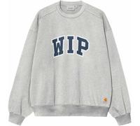 Carhartt WIP - Felpa in cotone - WIP III Sweat Ash Heather per Uomo in Cotone - Taglia L - Grigio