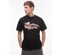Carhartt WIP - Flaming Ducks - T-shirt nera con grafica-Nero M