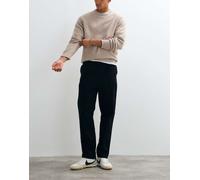 Carhartt WIP Flint pantaloni regular tapered fit neri-Nero W36-38
