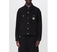 CARHARTT WIP Giacca camicia trucker Everson in denim di cotone S Nero