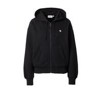 Carhartt WIP Giacca di felpa 'Casey' nero / bianco, Taglia XS