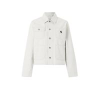 Carhartt WIP - Mercer Chore - Giacca di jeans grigia a righe-Grigio L