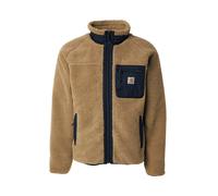 Carhartt WIP Giacca di pile 'Prentis' marrone chiaro / nero Uomo Carhartt WIP S