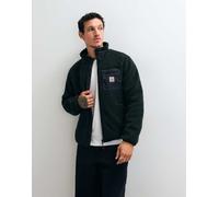 Carhartt WIP giacca foderata in pile borg verde scuro XS
