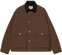 Carhartt WIP - Giacca isolante e idrorepellente - Quentin Jacket Tobacco Black per Uomo in Nylon - Taglia M - Marrone