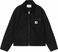 Carhartt Wip - Nero Giubotto Logo Frontale Zip - - Jackets - Donna - Nero - S