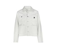 Carhartt WIP - Mercer Chore - Giacca di jeans grigia a righe-Grigio XS