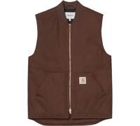 Carhartt WIP - Giacca senza maniche - Classic Vest Tobacco Rigid per Uomo in Cotone - Taglia M - Marrone