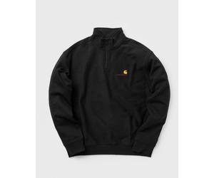 Carhartt WIP Half Zip American Script SWEATSHIRT men Sweatshirts|Zippers black in taglia:S
