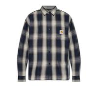 Carhartt Wip - Harlin Shirt - - Shirts - Uomo - Blu - XL