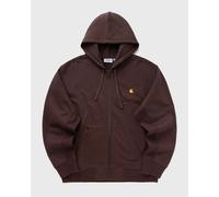 Carhartt WIP Hooded American Script Jacket men Zippers brown in taglia:L