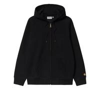 Carhartt WIP Hooded Chase Jacket men Hoodies|Windbreaker|Zippers black in taglia:L