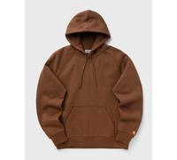 Carhartt WIP Hooded Chase Sweat men Hoodies brown in taglia:S