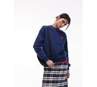 Carhartt WIP - Ingo - Felpa blu navy con logo a forma di cuore M