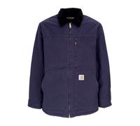 Carhartt Wip, ,Jackets ,Uomo ,Blu ,L Giacca in Canvas Blu Scuro/Nero