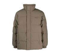 Carhartt Wip, ,Jackets ,Uomo ,Verde ,L Giacca Invernale Imbottita con Stampa Logo