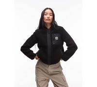 Carhartt WIP - Janet - Giacca nera con fodera in pile borg-Nero L