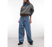 Carhartt WIP jeans Brandon baggy loose straight fit lavaggio medio-Blu M