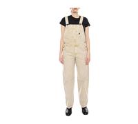 Carhartt Wip, ,Jumpsuits & Playsuits ,Donna ,Beige ,S W' Bib Overall Straight