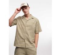 Carhartt Wip, ,Shirts ,Uomo ,Verde ,M S/S Kander Shirt