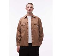 Carhartt WIP - Kelly - Camicia giacca in twill marrone S
