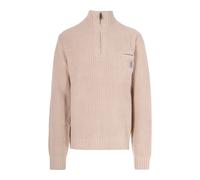Carhartt Wip, ,Knitwear ,Uomo ,Beige ,L Detroit Half Zip Sweater