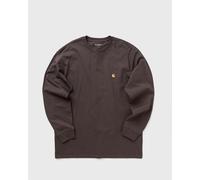 Carhartt WIP L/S Chase Tee men Longsleeves grey in taglia:M