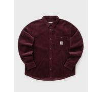 Carhartt WIP L/S Flint Shirt men Longsleeves red in taglia:S