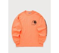Carhartt WIP Industry Men's Loose Fit Long Sleeve T-Shirt Ref. I034411-2N8GD Colore Arancione Taglia S