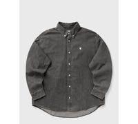 Carhartt WIP L/S Lucas Shirt men Longsleeves black in taglia:L