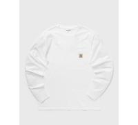 Carhartt WIP L/S Pocket T-Shirt men Longsleeves white in taglia:XL