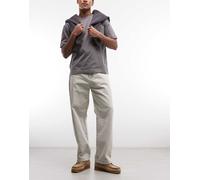 Carhartt WIP - Landon - Jeans ampi affusolati lavaggio gesso-Bianco W32