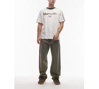 Carhartt WIP - Landon - Jeans ampi lavaggio vintage grigi-Grigio W28