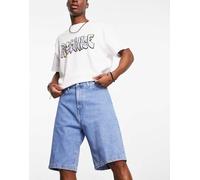 Carhartt WIP - Landon - Pantaloncini di jeans ampi blu lavaggio stone wash W28 L32