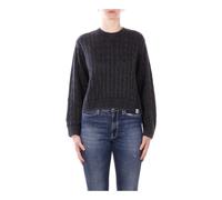 Carhartt Wip - Logo Front Knit - -Knitwear -Donna -Nero -S