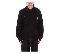 Carhartt Wip - Logo Zip Sweater - - Knitwear - Uomo - Nero - M