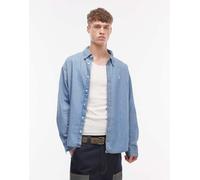 Carhartt WIP - Lucas - Camicia di jeans a maniche lunghe lavaggio medio-Blu XS