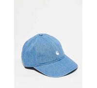 Carhartt WIP - Lucas - Cappellino in denim lavaggio blu medio One Size