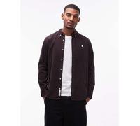 Carhartt WIP - Madison - Camicia a maniche lunghe in velluto a coste marrone scuro XL