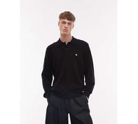 Carhartt WIP - Madison - Polo a maniche lunghe nera-Nero M